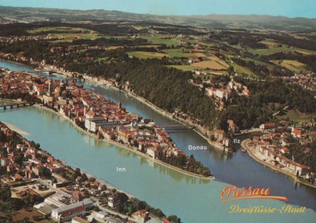 Passau - Dreiflüssestadt - ca. 1980 Passau - Dreiflüssestadt - ca. 1980