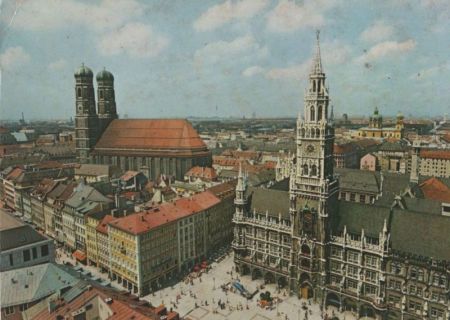 München - Frauenkirche und Rathaus - 1987 München - Frauenkirche und Rathaus - 1987