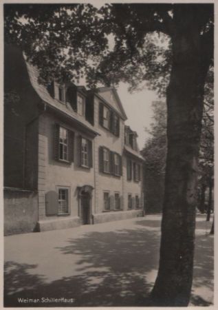 Weimar - Schillerhaus - 1930 Weimar - Schillerhaus - 1930