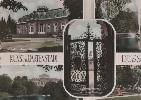 Kunst- u. Gartenstadt Düsseldorf - 1958 Kunst- u. Gartenstadt Düsseldorf - 1958