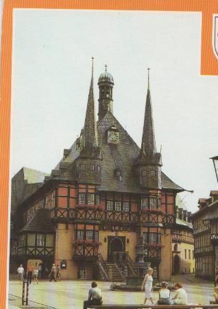 Wernigerode - Rückseite nicht unterteilt - ca. 1985 Wernigerode - Rückseite nicht unterteilt - ca. 1985