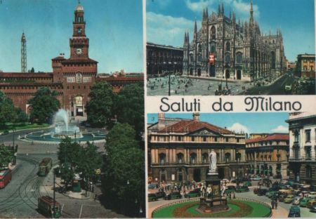Italien - Mailand Milano - u.a. Piazza e Teatro alla Scala - ca. 1975 Italien - Mailand Milano - u.a. Piazza e Teatro alla Scala - ca. 1975