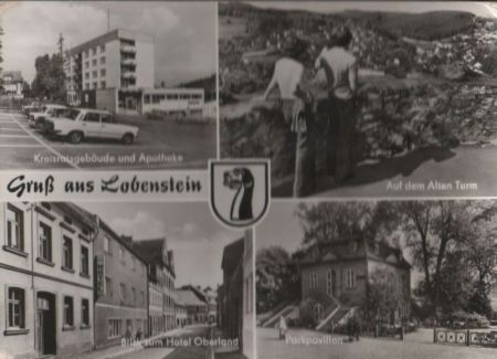 Lobenstein - u.a. Parkpavillon - 1983 Lobenstein - u.a. Parkpavillon - 1983