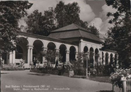 Bad Steben - Wandelhalle - 1957 Bad Steben - Wandelhalle - 1957