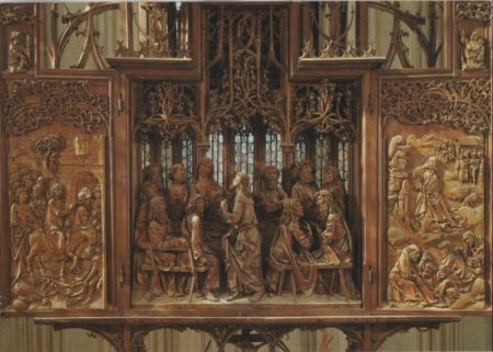 Rothenburg - St. Jakobskirche, Heilig-Blut-Altar - ca. 1980 Rothenburg - St. Jakobskirche, Heilig-Blut-Altar - ca. 1980
