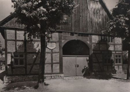 Bad Driburg-Alhausen - Geburtshaus Heimatdichter Weber - ca. 1960 Bad Driburg-Alhausen - Geburtshaus Heimatdichter Weber - ca. 1960