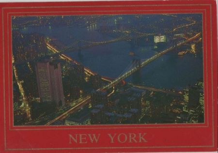 USA - New York City - Night view - 1989 USA - New York City - Night view - 1989