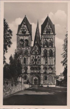 Limburg - Dom, Westfront - ca. 1950 Limburg - Dom, Westfront - ca. 1950