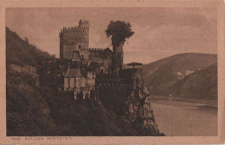 Trechtingshausen, Burg Rheinstein - ca. 1935 Trechtingshausen, Burg Rheinstein - ca. 1935