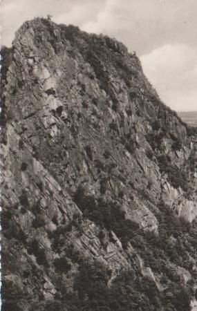 Thale Harz - Hotel am Hirschgrund und Roßtrappfelsen - 1968 Thale Harz - Hotel am Hirschgrund und Roßtrappfelsen - 1968