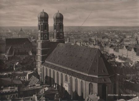 München - Frauenkirche - ca. 1955 München - Frauenkirche - ca. 1955