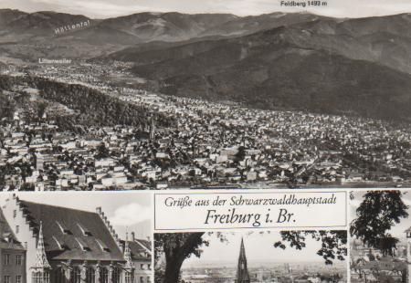 Freiburg - Kaufhaus, Schwabentor - 1969 Freiburg - Kaufhaus, Schwabentor - 1969