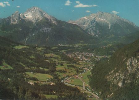 Berchtesgaden - mit Watzmann und Hochkalter - 1978 Berchtesgaden - mit Watzmann und Hochkalter - 1978