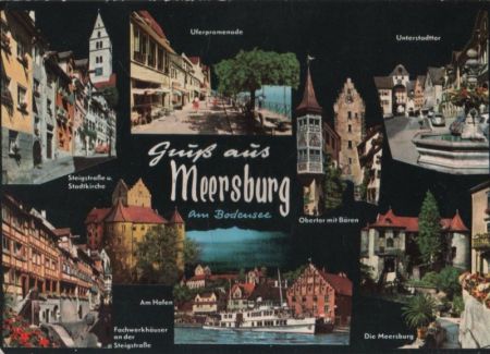 Meersburg - u.a. Steigstraße - 1966 Meersburg - u.a. Steigstraße - 1966