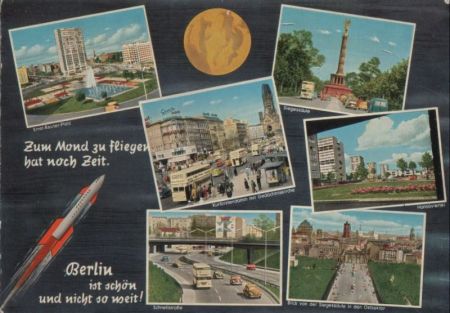 Berlin, Westteil - u.a. Siegessäule - 1967 Berlin, Westteil - u.a. Siegessäule - 1967