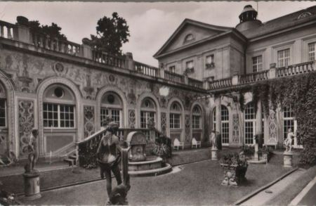 Bad Kissingen - Schmuckhof im Regentenbau - 1956 Bad Kissingen - Schmuckhof im Regentenbau - 1956