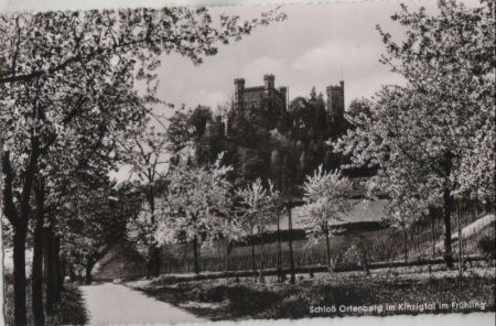 Ortenberg - Schloß im Frühling - 1959 Ortenberg - Schloß im Frühling - 1959