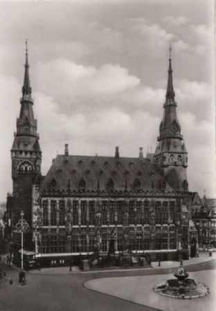 Aachen - Rathaus - ca. 1965 Aachen - Rathaus - ca. 1965