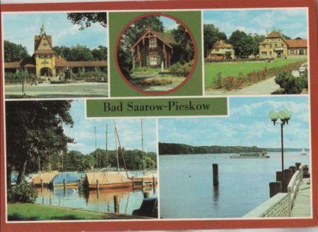 Bad Saarow-Pieskow - u.a. Am Bahnhofsplatz - ca. 1985 Bad Saarow-Pieskow - u.a. Am Bahnhofsplatz - ca. 1985