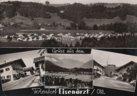 Siegsdorf-Eisenärzt - 4 Teilbilder - 1969 Siegsdorf-Eisenärzt - 4 Teilbilder - 1969