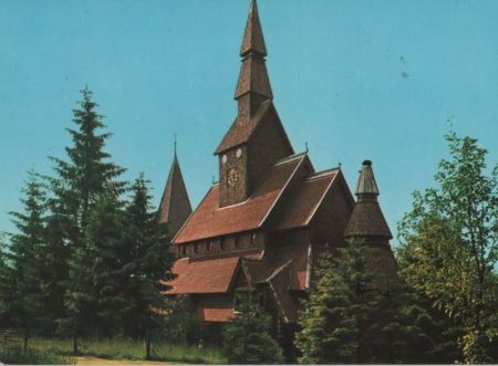 Goslar Hahnenklee - Holzkirche - ca. 1980 Goslar Hahnenklee - Holzkirche - ca. 1980