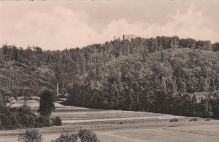 Bad Liebenstein - Blick zur Ruine - 1961 Bad Liebenstein - Blick zur Ruine - 1961