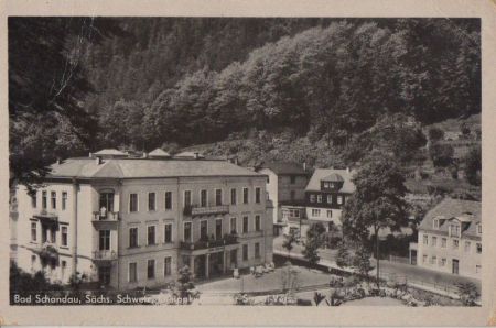 Bad Schandau - Kneippkurbad - ca. 1960 Bad Schandau - Kneippkurbad - ca. 1960