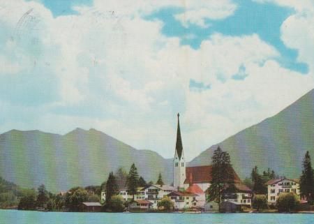 Rottach-Egern mit Wallberg - 1976 Rottach-Egern mit Wallberg - 1976