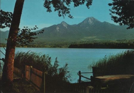 Österreich - Faaker See - Abendstimmung - 1978 Österreich - Faaker See - Abendstimmung - 1978