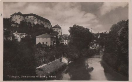 Tübingen - Neckarpartie - ca. 1960 Tübingen - Neckarpartie - ca. 1960