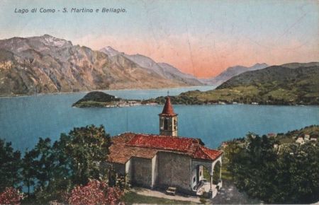 Italien - Bellagio - e S. Martino - 1927 Italien - Bellagio - e S. Martino - 1927