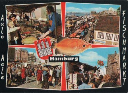 Hamburg - Fischmarkt - ca. 1985 Hamburg - Fischmarkt - ca. 1985