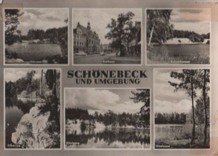 Schönebeck (Elbe) - mit Umgebung, z.B. Edersee - 1966 Schönebeck (Elbe) - mit Umgebung, z.B. Edersee - 1966