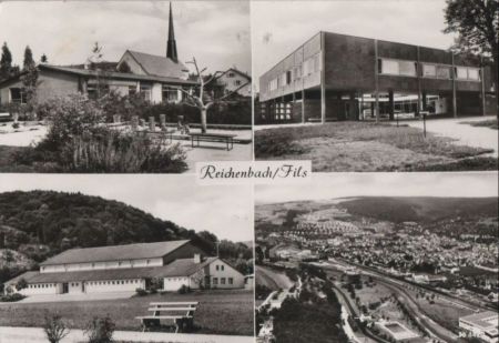 Reichenbach - mit 4 Bildern - 1972 Reichenbach - mit 4 Bildern - 1972