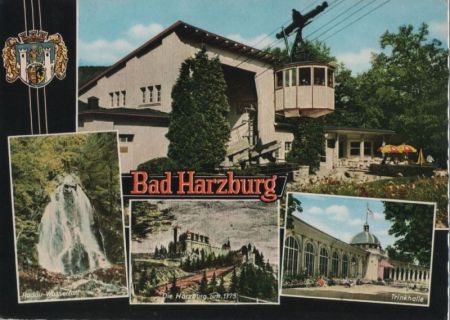 Bad Harzburg - mit 4 Bildern - 1968 Bad Harzburg - mit 4 Bildern - 1968