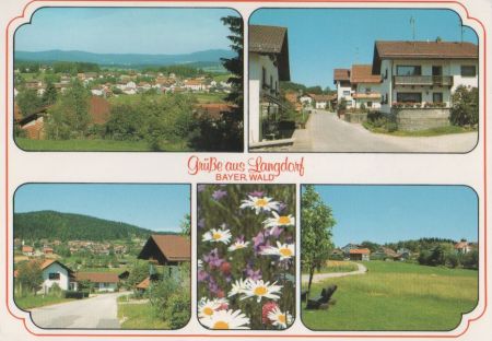 Langdorf - mit 5 Bildern - 1991 Langdorf - mit 5 Bildern - 1991