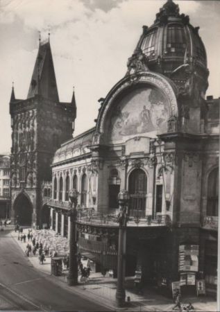 Tschechien - Prag - Praha - Repräsentationshaus - 1966 Tschechien - Prag - Praha - Repräsentationshaus - 1966