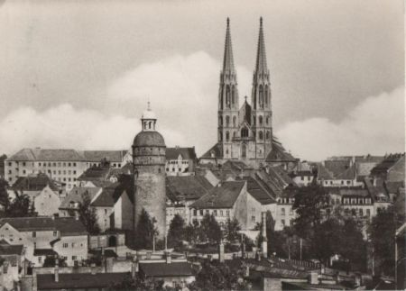 Görlitz - Blick über die Altstadt - 1972 Görlitz - Blick über die Altstadt - 1972