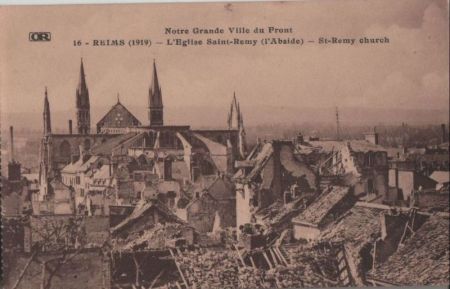 Frankreich - Reims - Eglise Saint-Remy - ca. 1920 Frankreich - Reims - Eglise Saint-Remy - ca. 1920