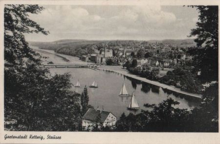 Essen-Kettwig - Stausee - 1953 Essen-Kettwig - Stausee - 1953