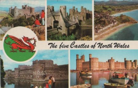 Großbritannien - Nordwales - Castles - 1973 Großbritannien - Nordwales - Castles - 1973