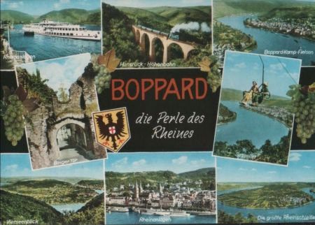 Boppard - u.a. Hunsrück-Höhenbahn - 1971 Boppard - u.a. Hunsrück-Höhenbahn - 1971
