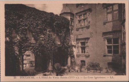 Frankreich - Toulouse - Hotel du Vieux Raisin - ca. 1935 Frankreich - Toulouse - Hotel du Vieux Raisin - ca. 1935