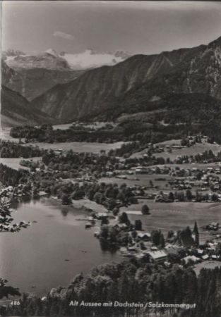 Österreich - Bad Aussee - mit Dachstein - ca. 1965 Österreich - Bad Aussee - mit Dachstein - ca. 1965