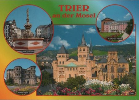 Trier - u.a. Kurfürstl. Palais - ca. 1995 Trier - u.a. Kurfürstl. Palais - ca. 1995