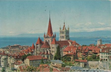 Lausanne - Schweiz - Cathedrale Lausanne - Schweiz - Cathedrale