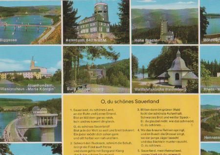 Olpe - Sauerland u.a. Kirche Waldenburg - ca. 1975 Olpe - Sauerland u.a. Kirche Waldenburg - ca. 1975