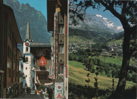Schweiz - Leukerbad - u.a. Dorf mit Gitzifurgge - 1983 Schweiz - Leukerbad - u.a. Dorf mit Gitzifurgge - 1983