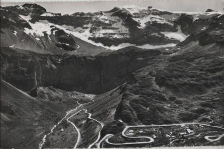 Schweiz - Klausenpass - gegen Claridenstock - 1957 Schweiz - Klausenpass - gegen Claridenstock - 1957