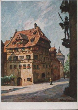 Nürnberg - Albrecht Dürer-Haus - ca. 1965 Nürnberg - Albrecht Dürer-Haus - ca. 1965